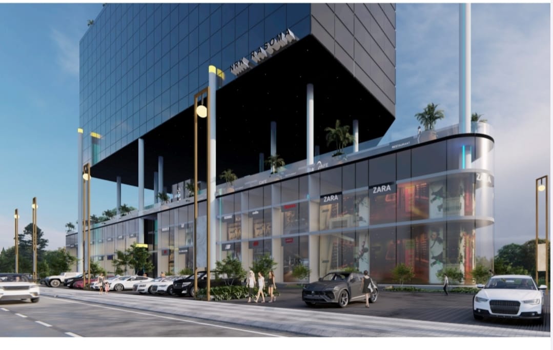 2300 Sq. Ft. Premium Under-Construction Office Space for Sale at NRK Rasoma, AB Road, Vijay Nagar, Indore
